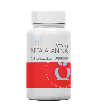 Beta Alanina 500 Mg 60 Cápsulas
