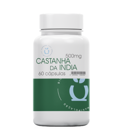 Castanha da Índia 500mg 60 Cápsulas