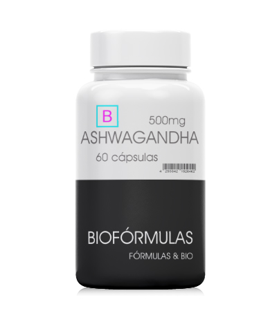 Ashwaganda 500mg 60 cápsulas