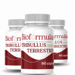 3 frascos TribuIus Terrestris 60 Doses - 500mg : Energia, Desempenho e Bem-Estar Natural
