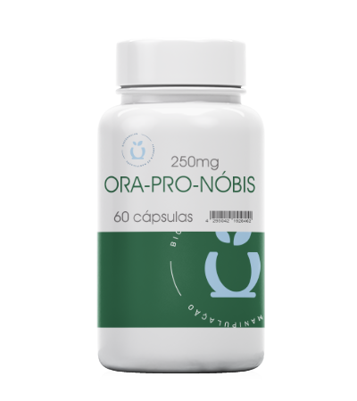 Ora-pro-nóbis 250mg - 60 Doses: Fonte Natural de Proteínas e Nutrientes Essenciais
